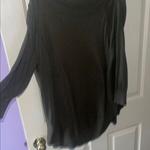 Express Off-the-Shoulder Sweater - forest green